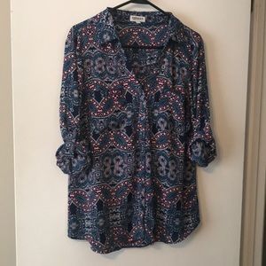 Express sheer portofino top L